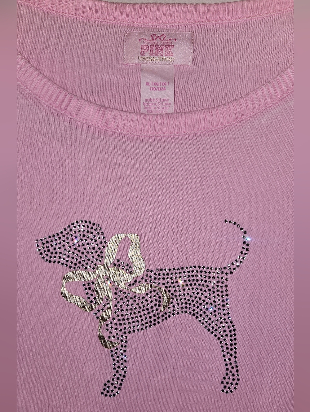 PINK x LoveShackFancy Retro Cotton Tee - Picture 4 of 4